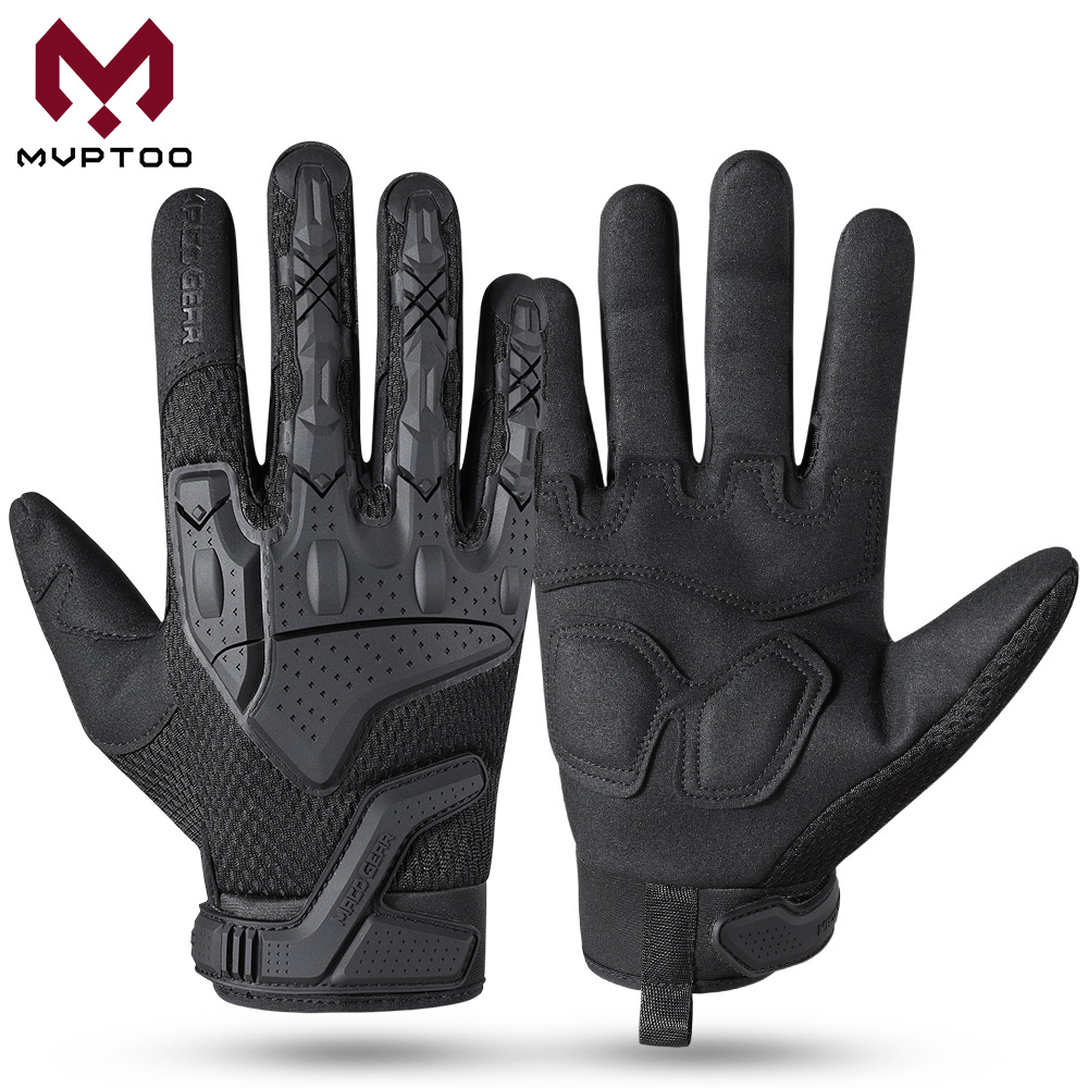 Street Fashion Gloves - ถุงมือสีดำผู้ชายสัมผัสหน้าจอระบบยุทธวิธีสำหรับกีฬาระบายอากาศได้สำหรับล่าสัตว์เพนท์บอลต่อสู้อุปกรณ์ป้องกันเดินป่าป้องกันการลื่นไถล