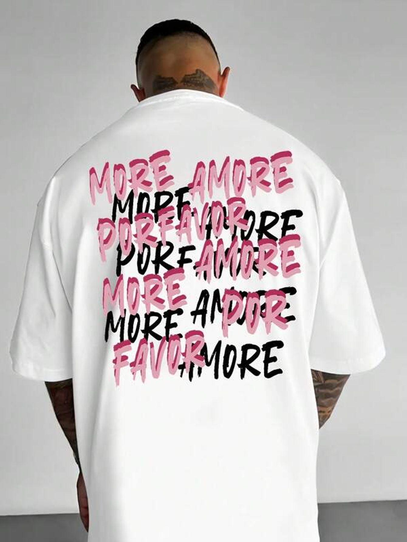 Street Fashion Graffiti - เสื้อผ้าบุรุษ เสื้อผ้าฤดูร้อน เสื้อยืดผู้ชายผ้าฝ้าย 100 เปอร์เซ็นต์ พิมพ์ลายกราฟฟิตี้