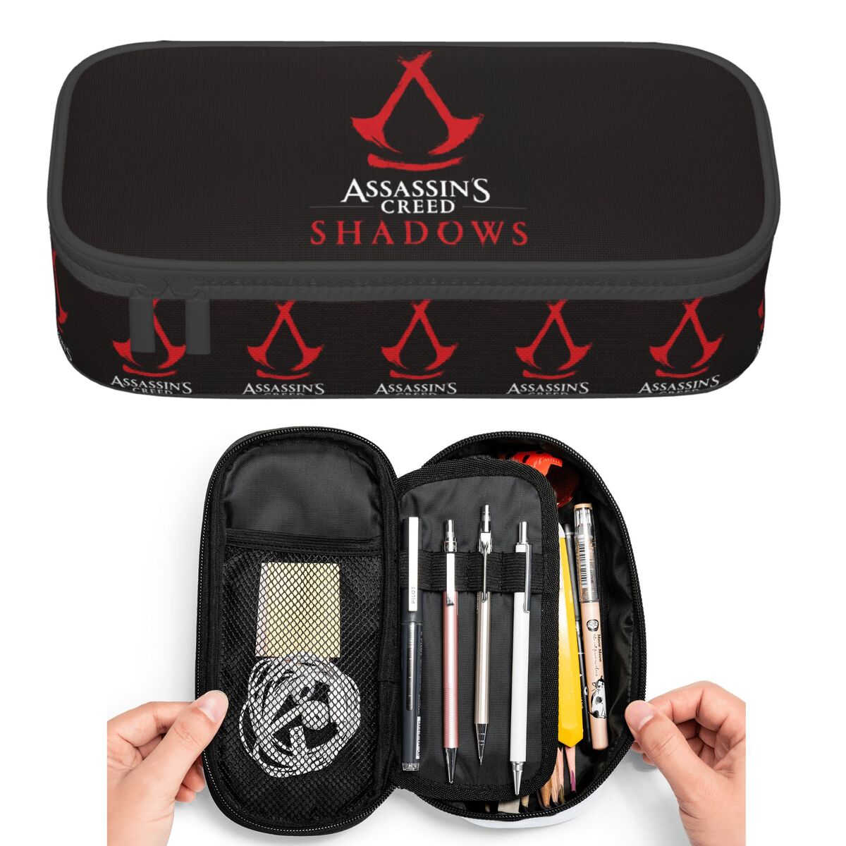 Street Fashion Blog - กระเป๋าใส่ดินสอสำหรับเล่นเกม Assassin's Creed RGB Action Adventure