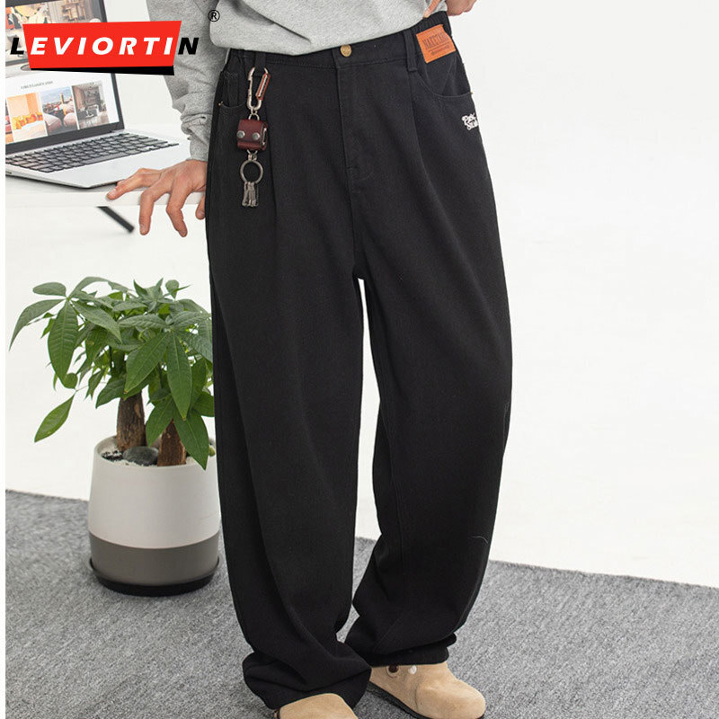 Street Fashion Brand - ชาย 2025 ฤดูใบไม้ผลิ Edition อเมริกันปักแฟชั่นหลวม Retro
