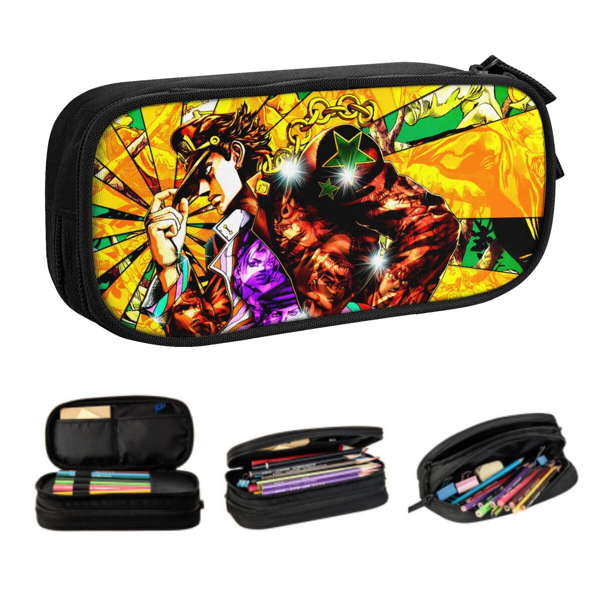 Street Fashion Blog - Custom เกาหลีผจญภัย JoJo Bizarre Jotaro Kujo