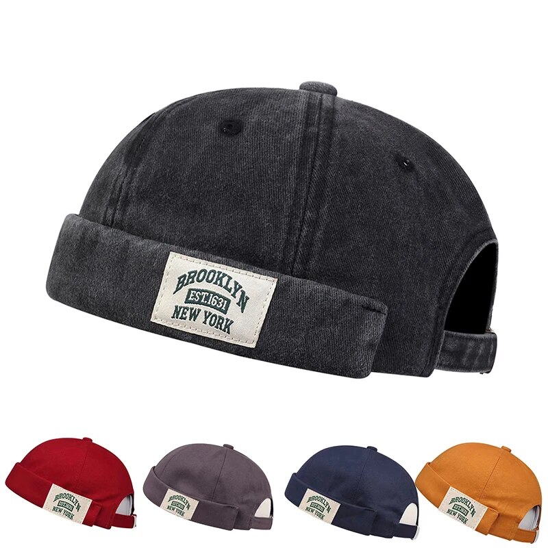 Street Fashion In New York - ผู้ชายผู้หญิง BROOKLYN New York หมวกฤดูใบไม้ร่วงแฟชั่น Beanies