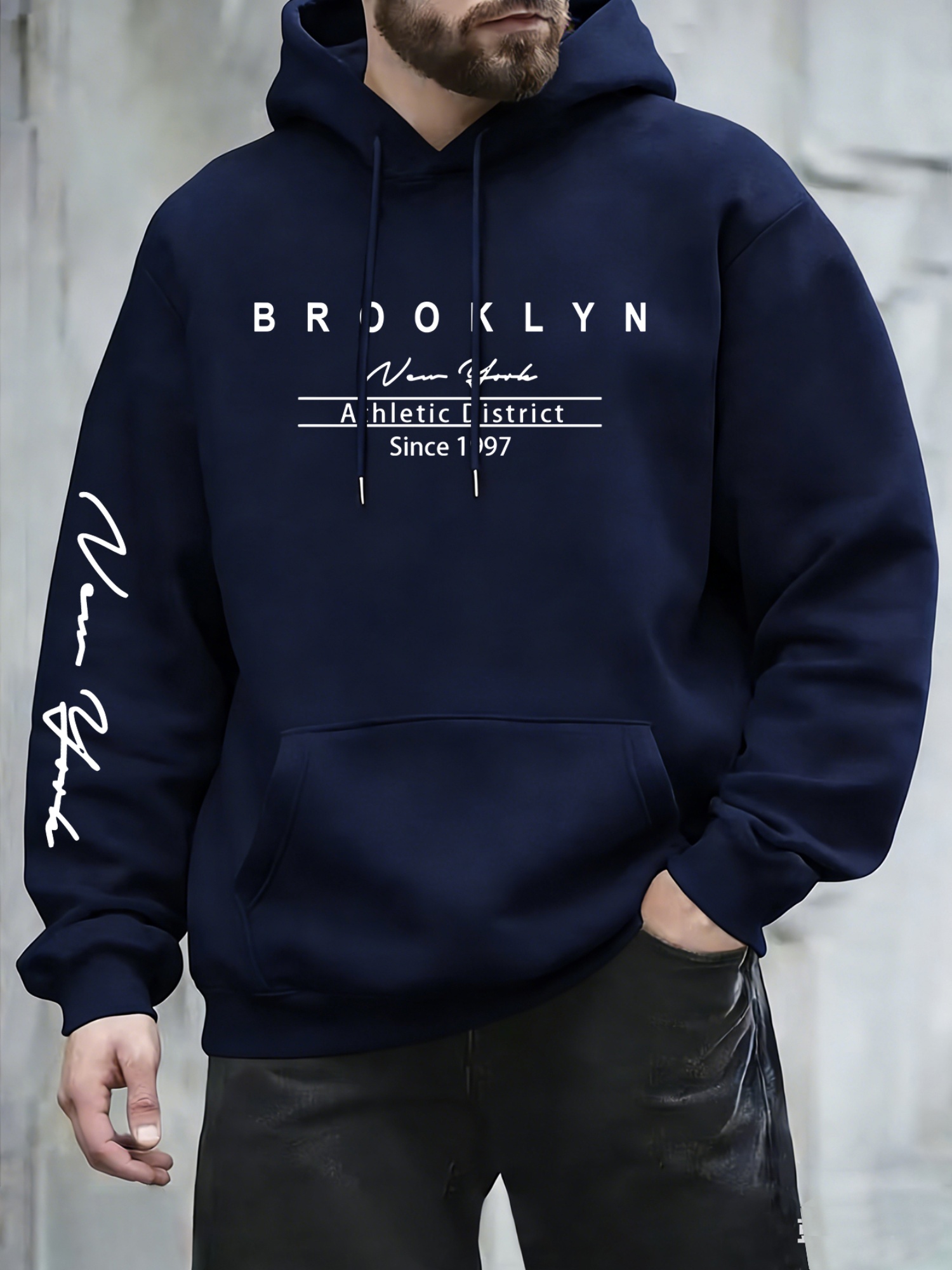 เสื้อฮู้ดดี้แฟชั่นผู้ชายสไตล์เ - Street Fashion In New York บทวิจารณ์และราคา