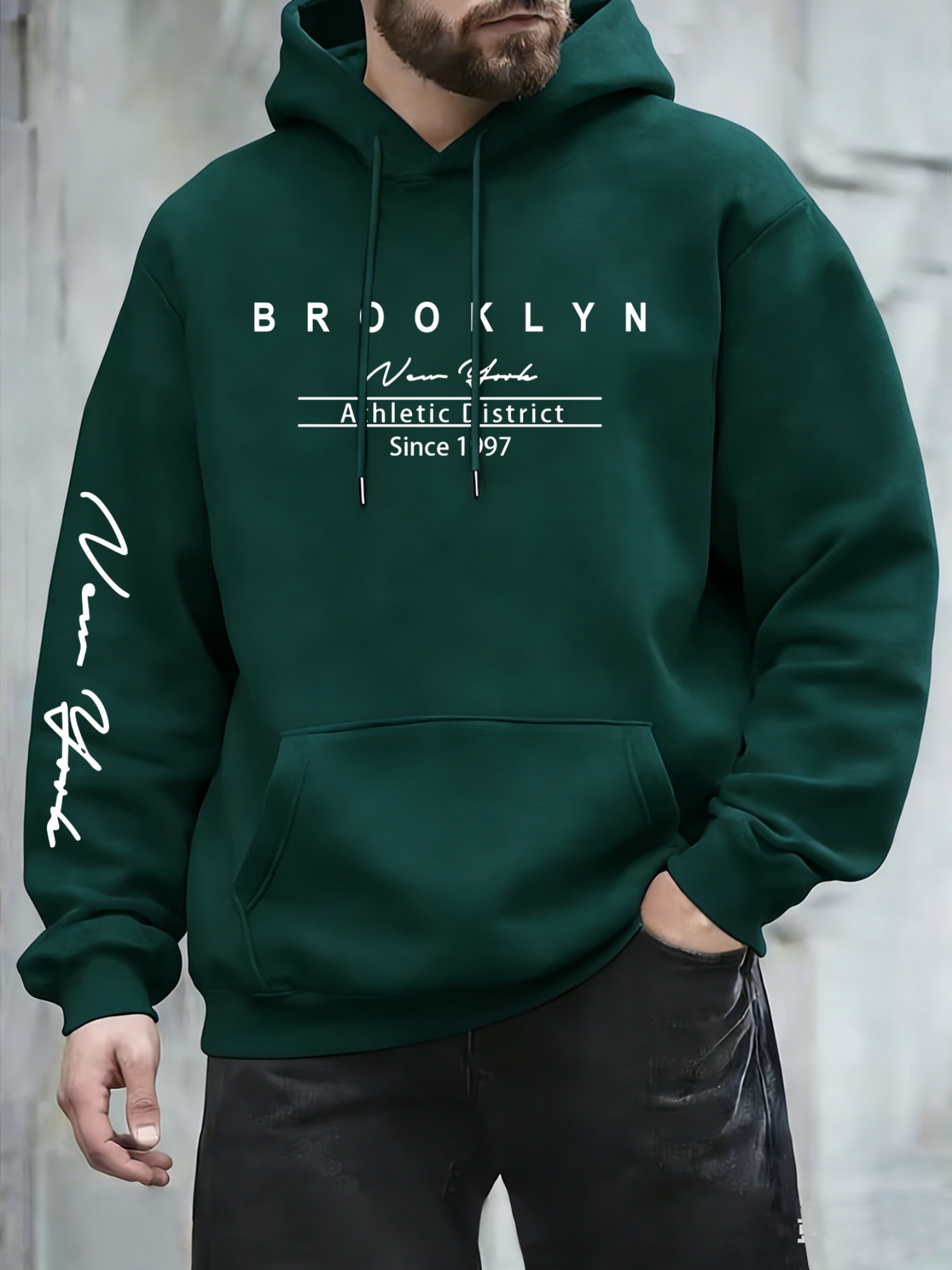 เสื้อฮู้ดดี้แฟชั่นผู้ชายสไตล์เ - Street Fashion In New York บทวิจารณ์และราคา