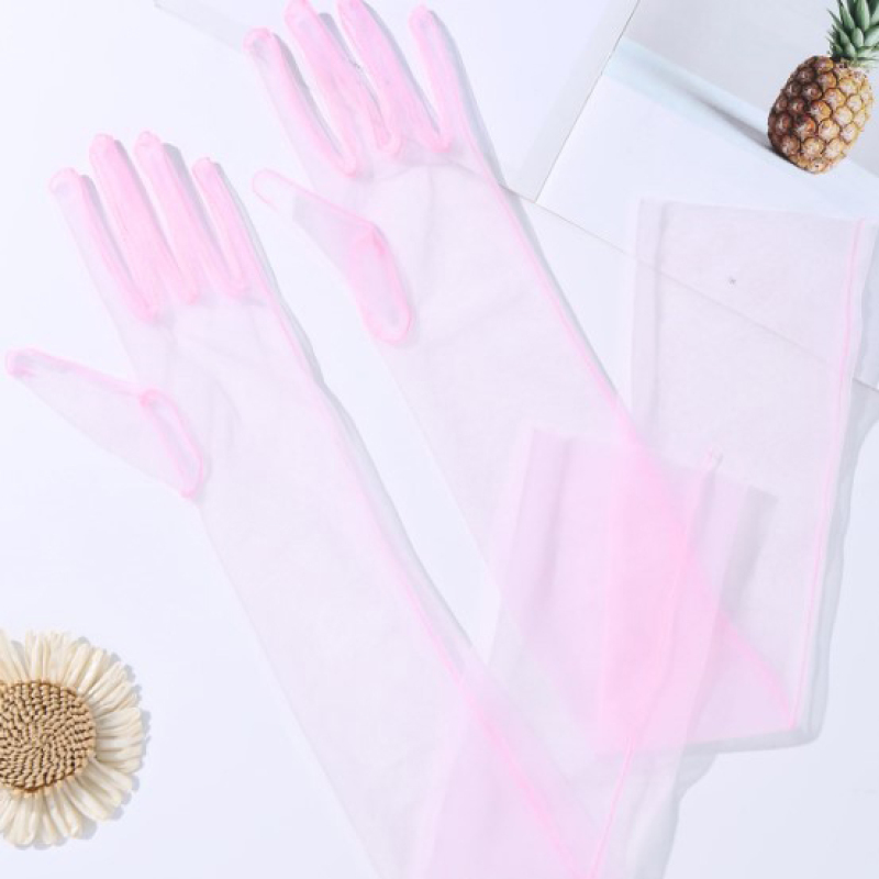 55ซม.70ซม.เซ็กซี่บางแบบโพรงกลว - Street Fashion Gloves บทวิจารณ์และราคา