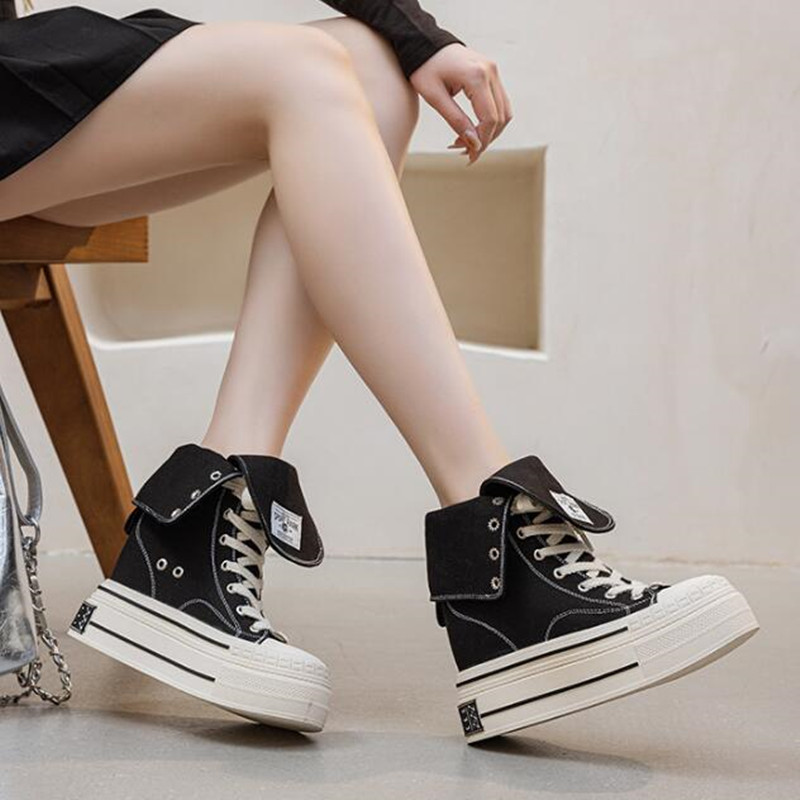 รองเท้าสเก็ตบอร์ดแบบมีรูระบายอ - Street Fashion Brand บทวิจารณ์และราคา
