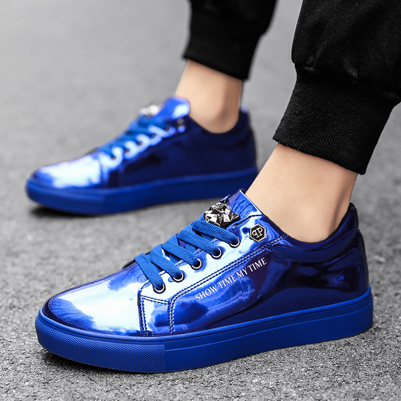 รองเท้าผ้าใบลำลองผู้ชายสุดหรู  - Street Fashion Style Male บทวิจารณ์และราคา