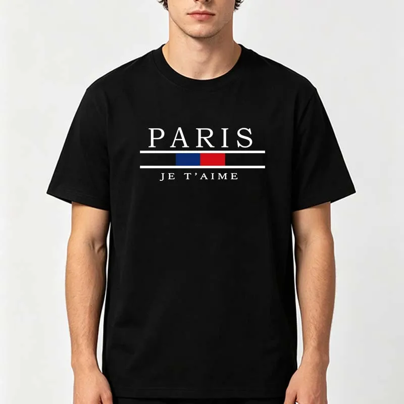 เสื้อยืดพิมพ์ลายกราฟิกปารีสผู้ - Street Fashion In Paris บทวิจารณ์และราคา