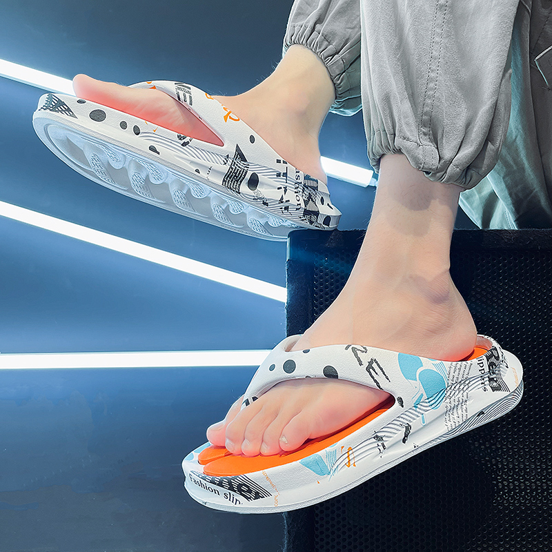 รองเท้าแตะชายหาดสำหรับผู้ชายมี - Street Fashion Style Male บทวิจารณ์และราคา