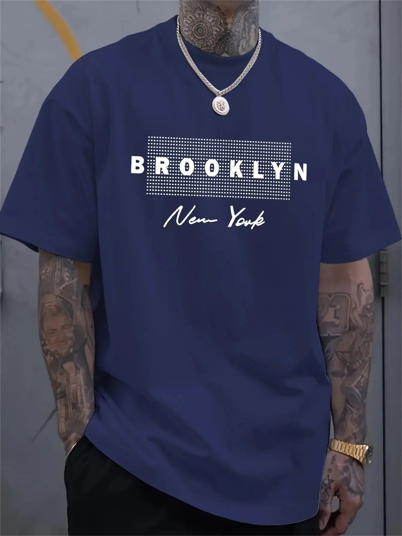 เสื้อยืดพิมพ์ลายตัวอักษรนิวยอร - Street Fashion In New York บทวิจารณ์และราคา