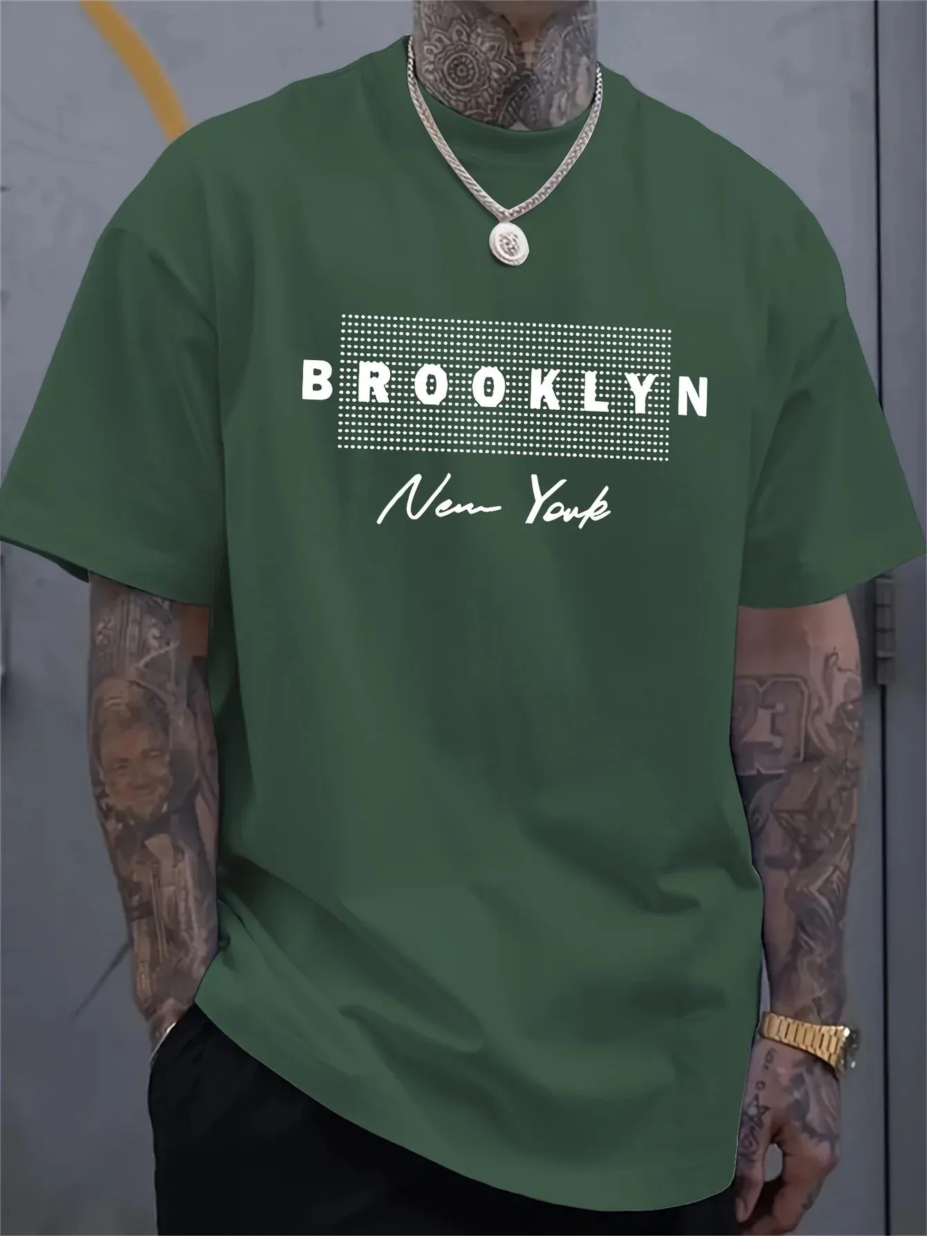 เสื้อยืดพิมพ์ลายตัวอักษรนิวยอร - Street Fashion In New York บทวิจารณ์และราคา