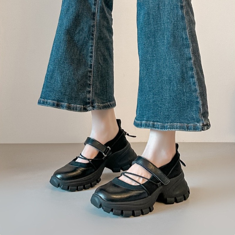 ใหม่เรโทรบัลเลต์แมรี่เจนรองเท้ - Street Fashion Women บทวิจารณ์และราคา