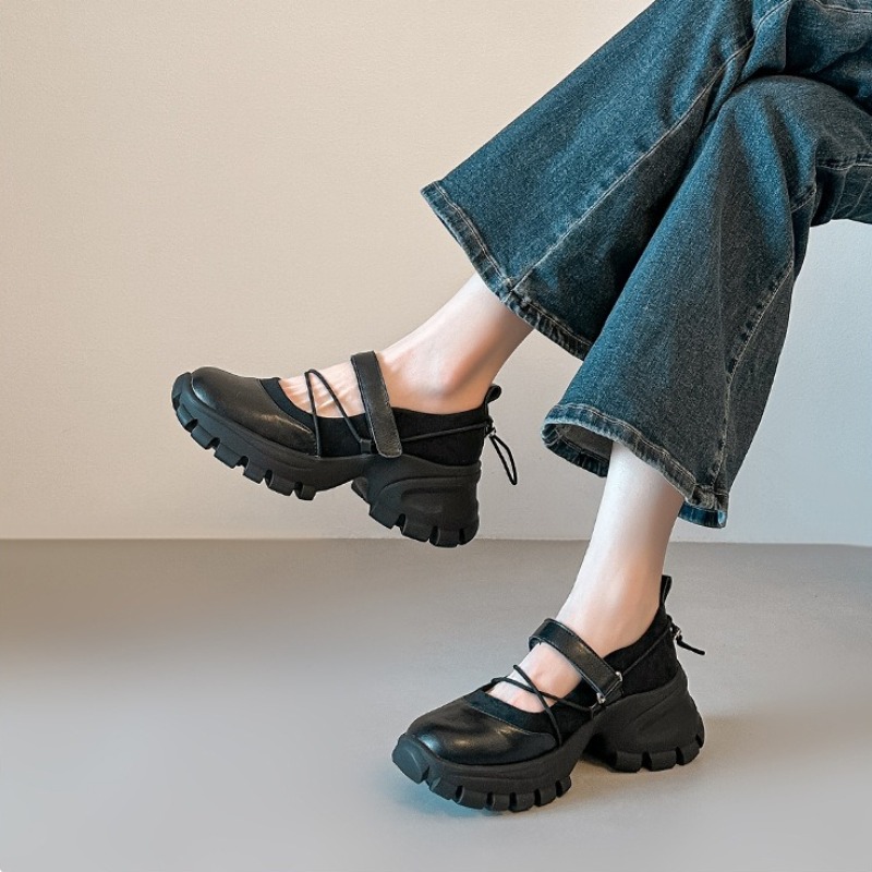 ใหม่เรโทรบัลเลต์แมรี่เจนรองเท้ - Street Fashion Women บทวิจารณ์และราคา