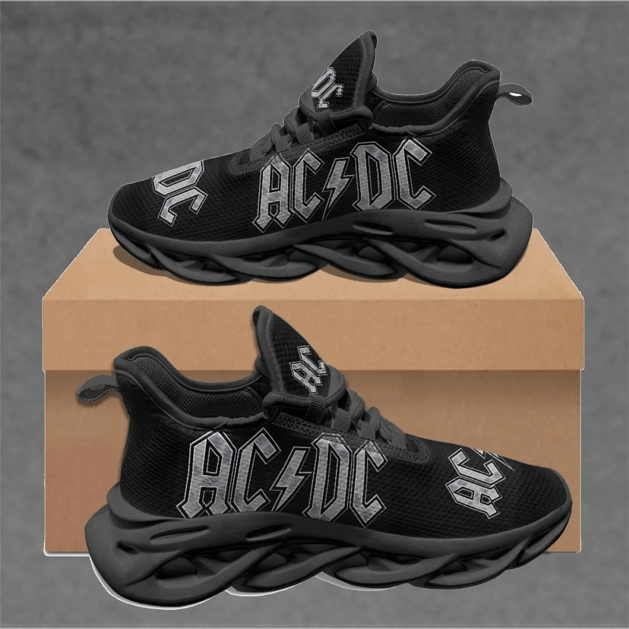 AC ร็อคแบนด์ดีไซน์แฟชั่นรองเท้ - Street Fashion Trends บทวิจารณ์และราคา