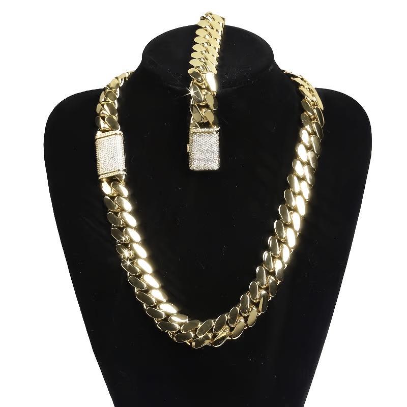 สร้อยคิวบาฮิปฮอปสำหรับผู้ชายขน - Street Fashion Blog บทวิจารณ์และราคา