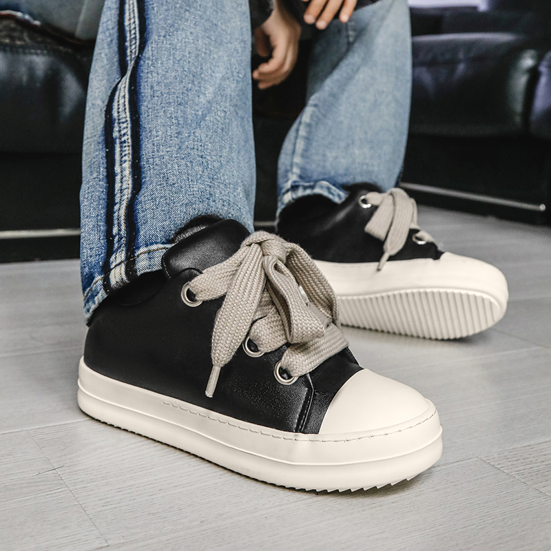 รองเท้าผู้ชายรองเท้าผ้าใบลำลอง - Street Fashion Brand บทวิจารณ์และราคา