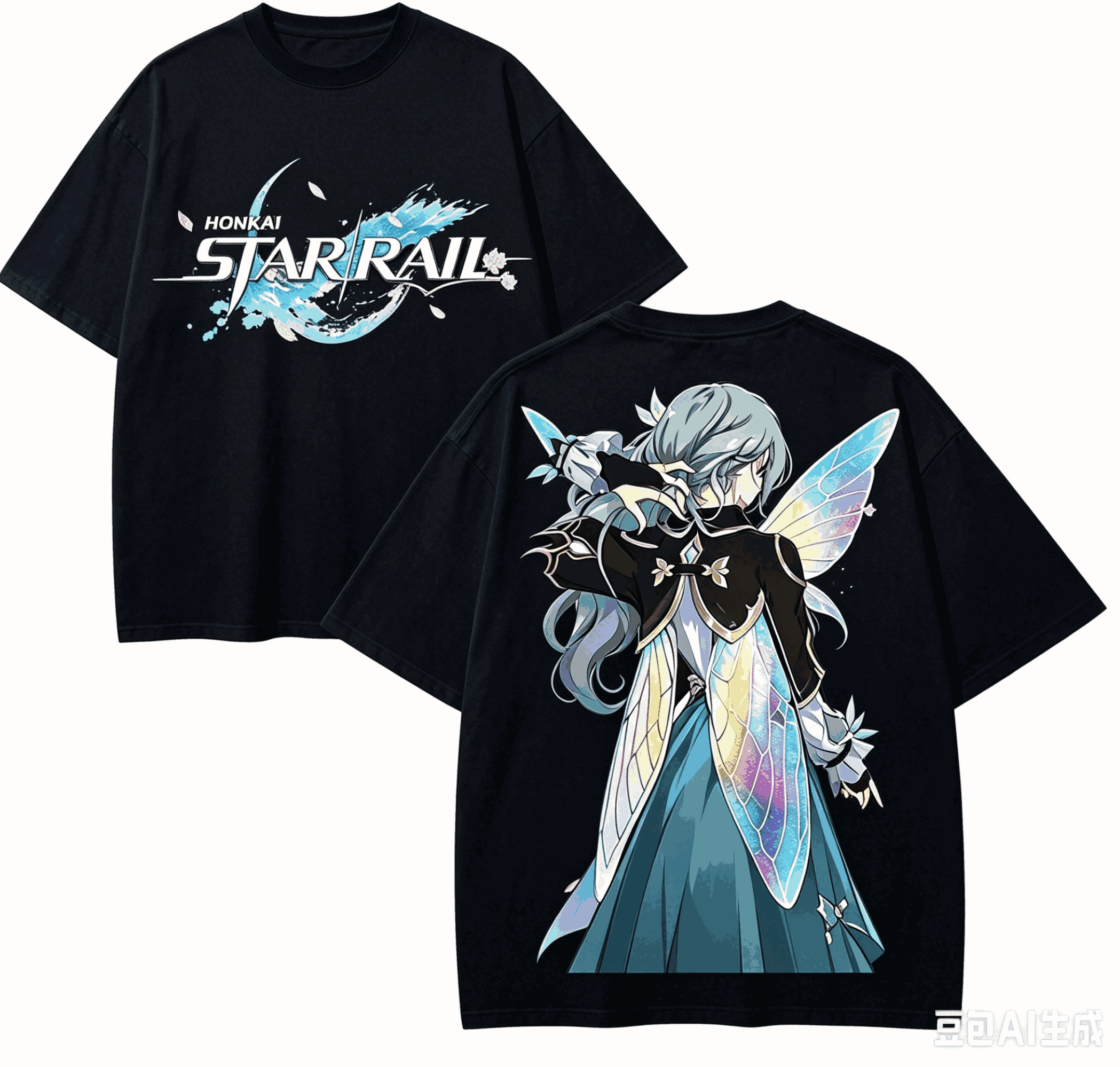 ฮงไค สตาร์ เรลเสื้อยืดลายอนิเม - Street Fashion Model บทวิจารณ์และราคา