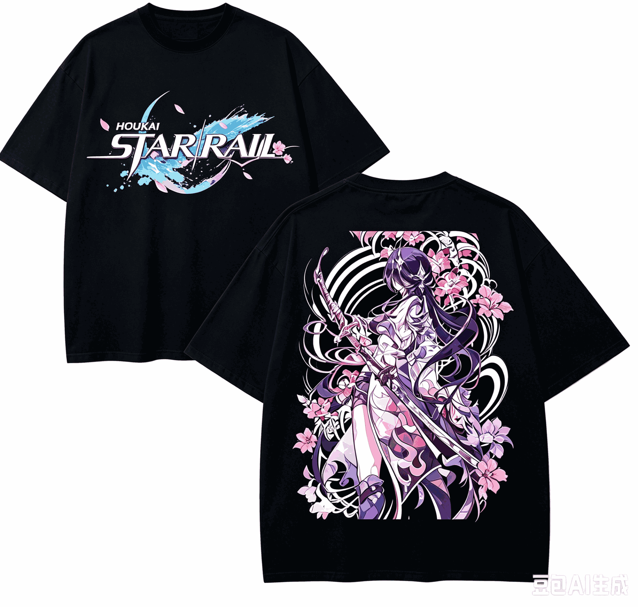 ฮงไค สตาร์ เรลเสื้อยืดลายอนิเม - Street Fashion Model บทวิจารณ์และราคา