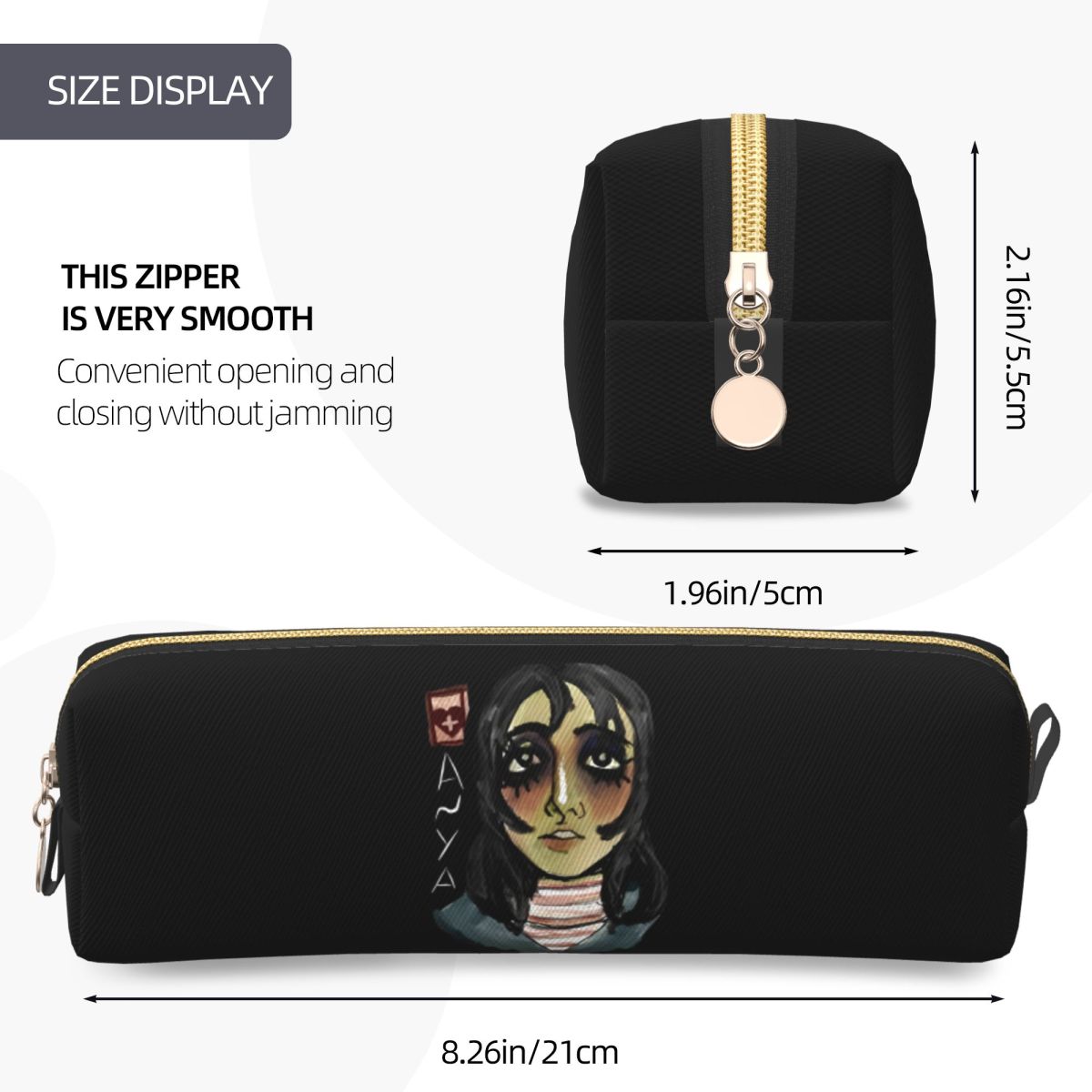 กระเป๋าใส่ดินสอ Anyas ลายเกมสย - Street Fashion Blog บทวิจารณ์และราคา