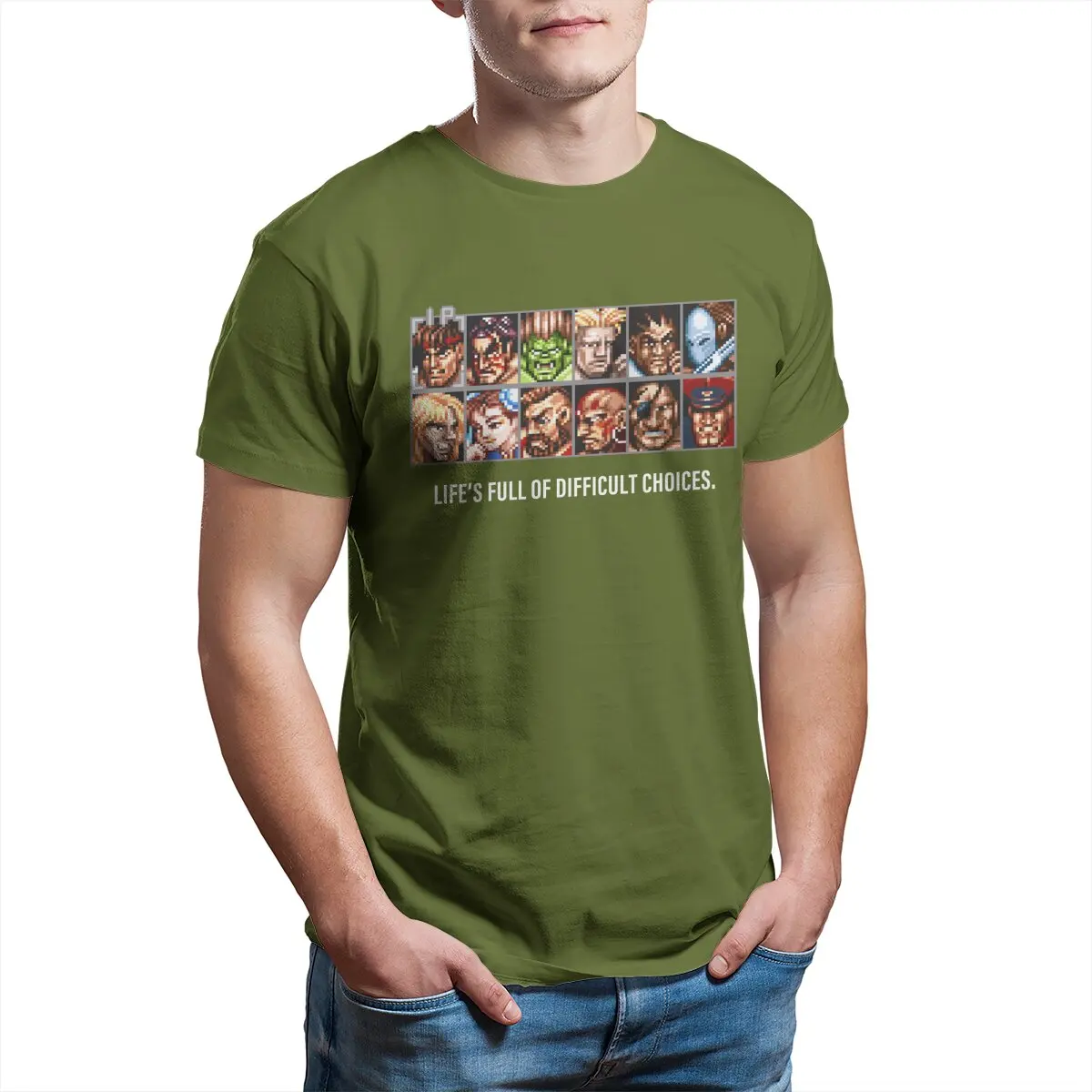 เสื้อยืดพิมพ์ลายพิกเซลอาร์ตวิด - Street Fashion Videos บทวิจารณ์และราคา