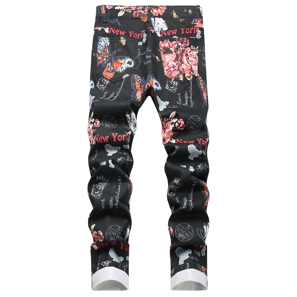 กางเกงยีนส์พิมพ์ลายดิจิทัลสำหร - Street Fashion In New York บทวิจารณ์และราคา