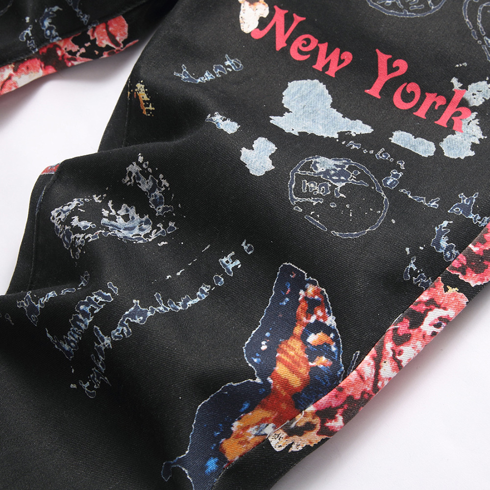 กางเกงยีนส์พิมพ์ลายดิจิทัลสำหร - Street Fashion In New York บทวิจารณ์และราคา