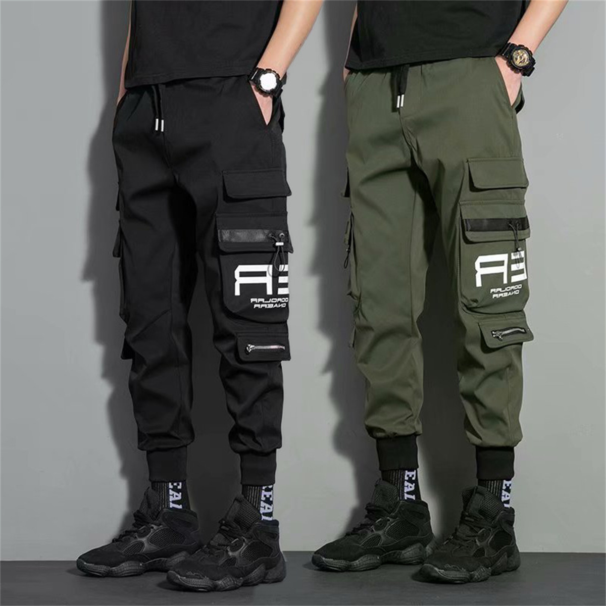 กางเกงแฟชั่นหลายแบบ หลายกระเป๋ - Street Fashion Model บทวิจารณ์และราคา