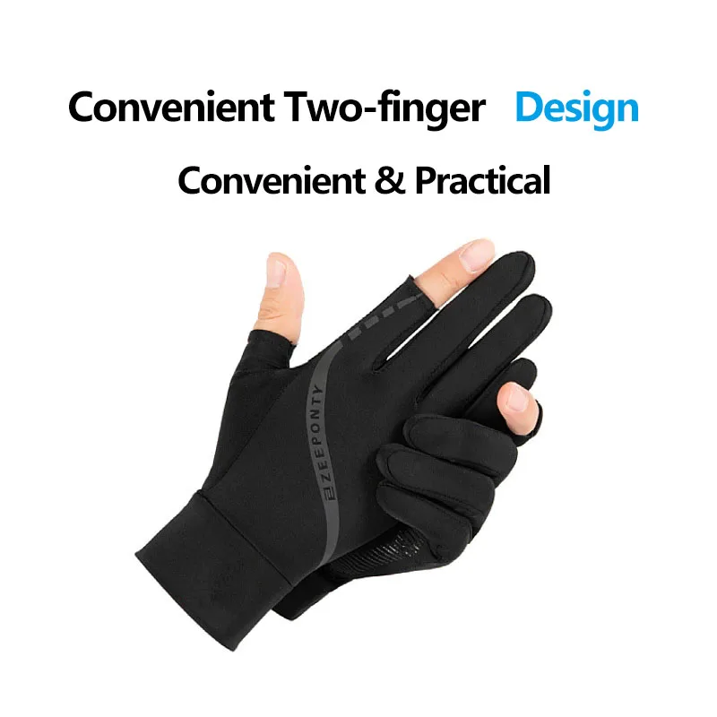ผู้ชายฤดูร้อนผ้าไหมน้ําแข็งขี่ - Street Fashion Gloves บทวิจารณ์และราคา