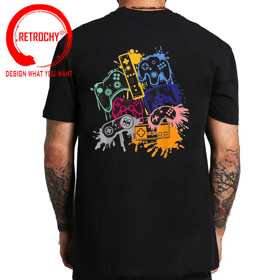 เสื้อยืดลายกราฟิก Splash Ink A - Street Fashion Videos บทวิจารณ์และราคา