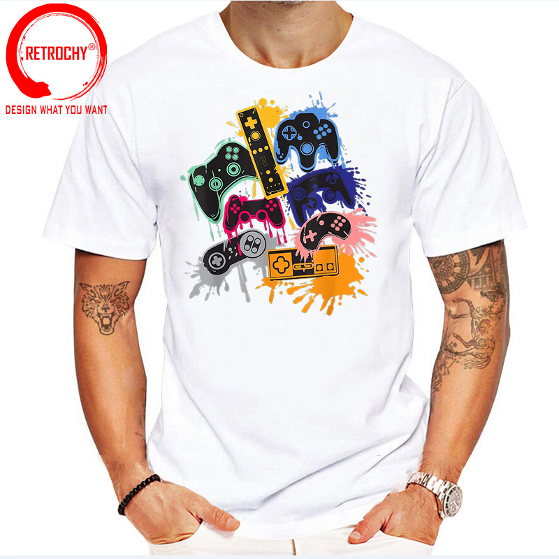 เสื้อยืดลายกราฟิก Splash Ink A - Street Fashion Videos บทวิจารณ์และราคา
