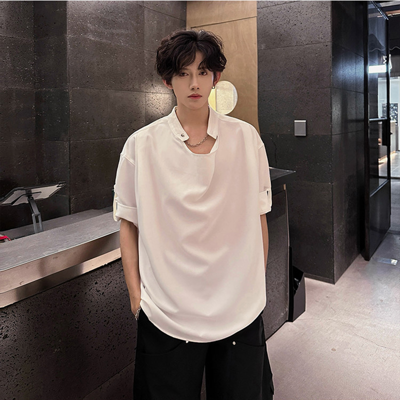 WTHT แฟชั่น 2026 เสื้อยืดผู้ชา - Street Fashion Taiwan บทวิจารณ์และราคา