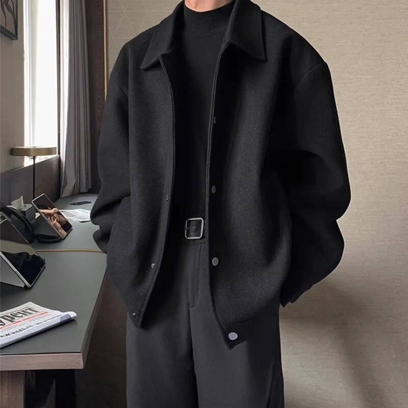 เสื้อแจ็คเก็ตผู้ชายสไตล์ฮาราจู - Street Fashion Taiwan บทวิจารณ์และราคา