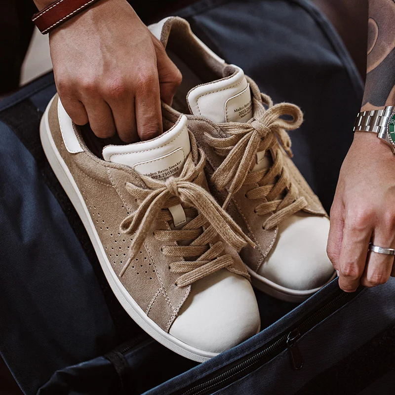 รองเท้าผ้าใบผู้ชาย Maden สไตล์ - Mesh Top Layering บทวิจารณ์และราคา