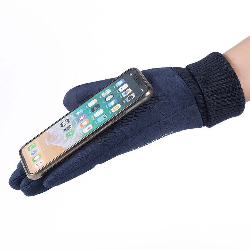 ผู้ชายหนังหนังนิ่มฤดูหนาว Plus - Street Fashion Gloves บทวิจารณ์และราคา