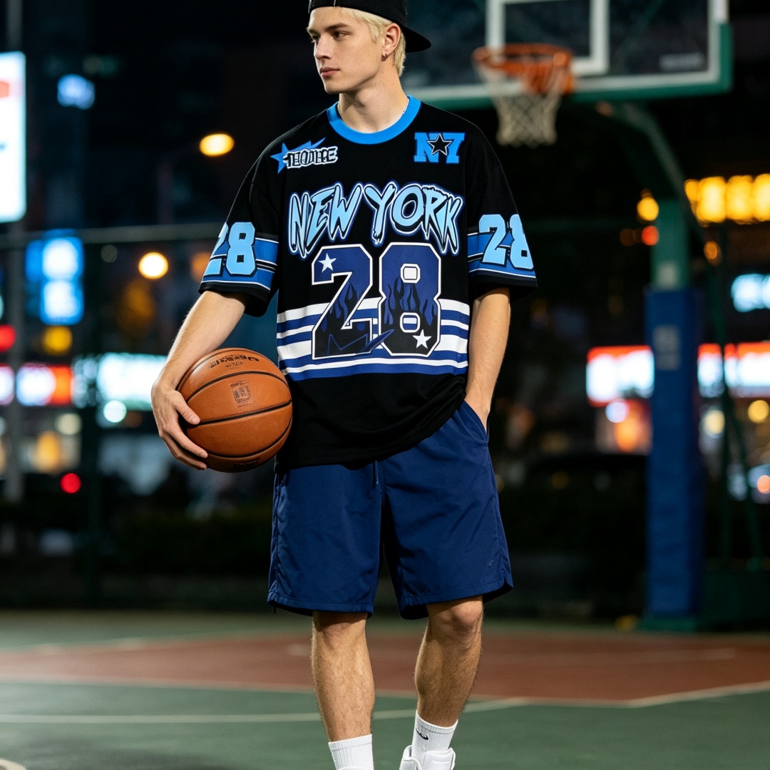 เสื้อยืดฤดูร้อนของผู้ชาย นิวยอ - Street Style New York Fashion บทวิจารณ์และราคา
