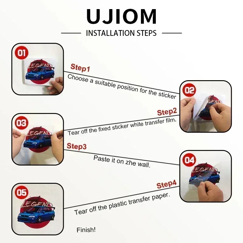 UJIOM สาวโกธิคสีดำสีขาวสติกเกอ - Street Fashion Graffiti บทวิจารณ์และราคา