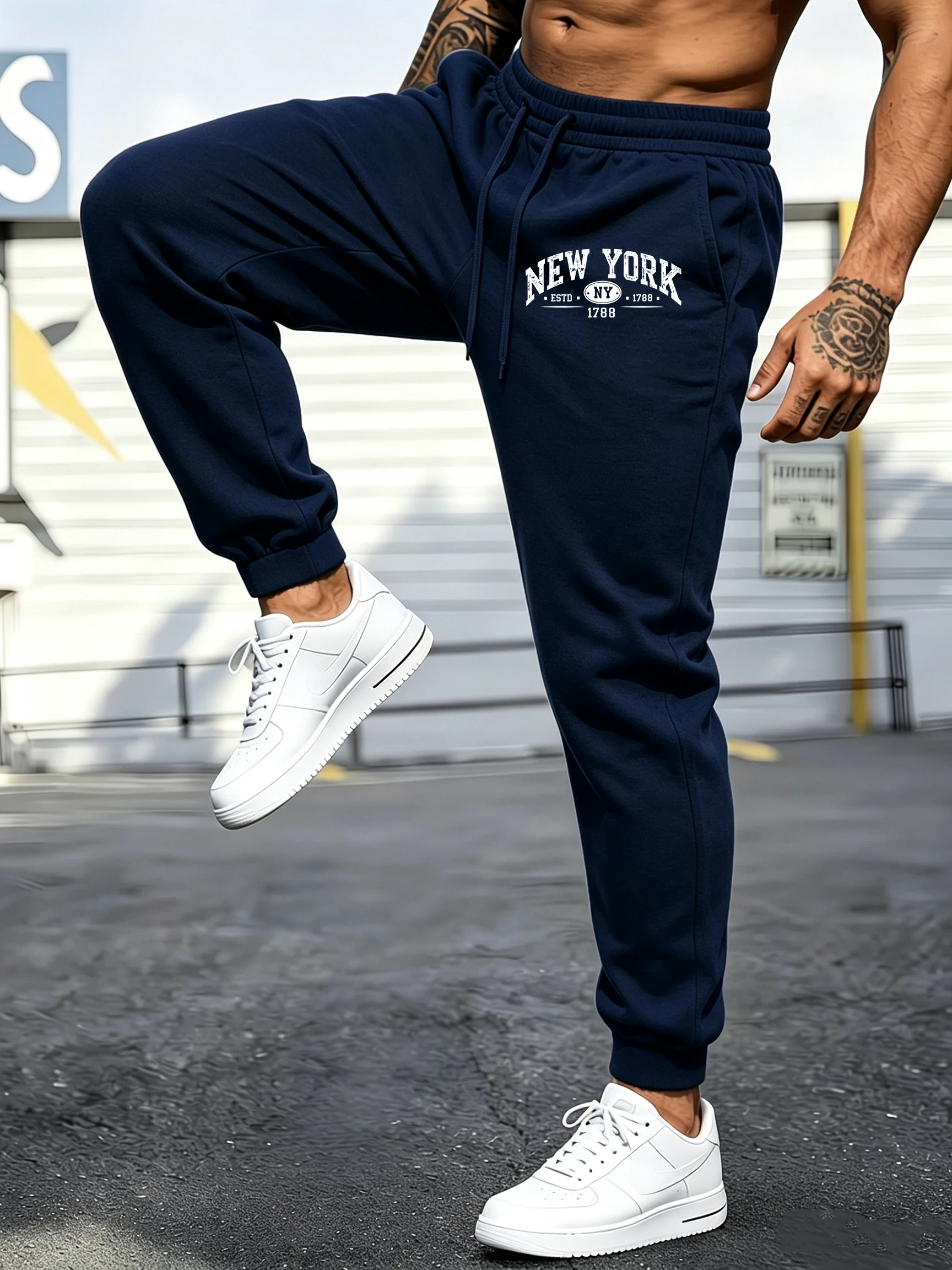 กางเกงจ็อกกิ้งผู้ชาย สไตล์นิวย - Street Style New York Fashion บทวิจารณ์และราคา
