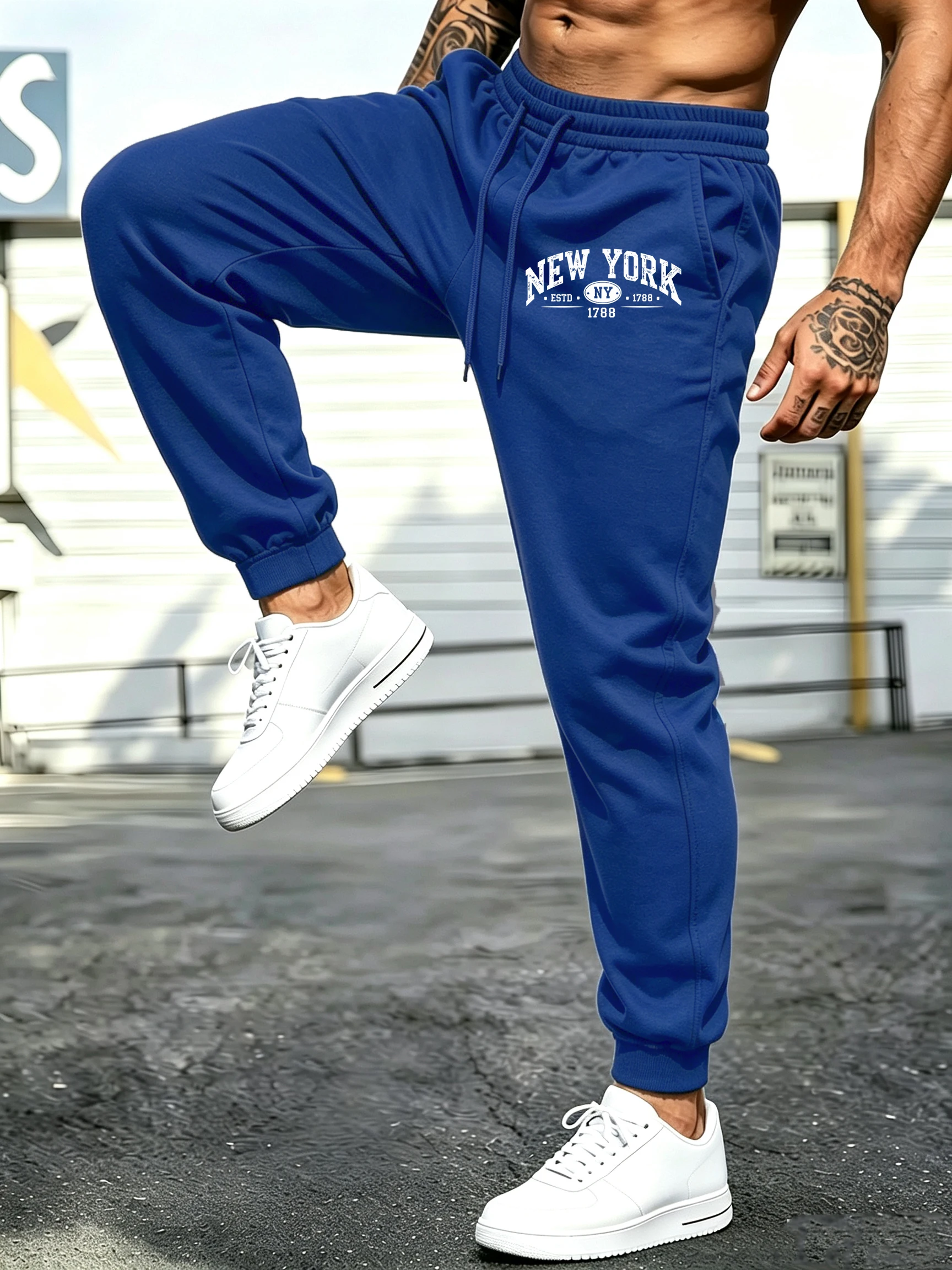 กางเกงจ็อกกิ้งผู้ชาย สไตล์นิวย - Street Style New York Fashion บทวิจารณ์และราคา