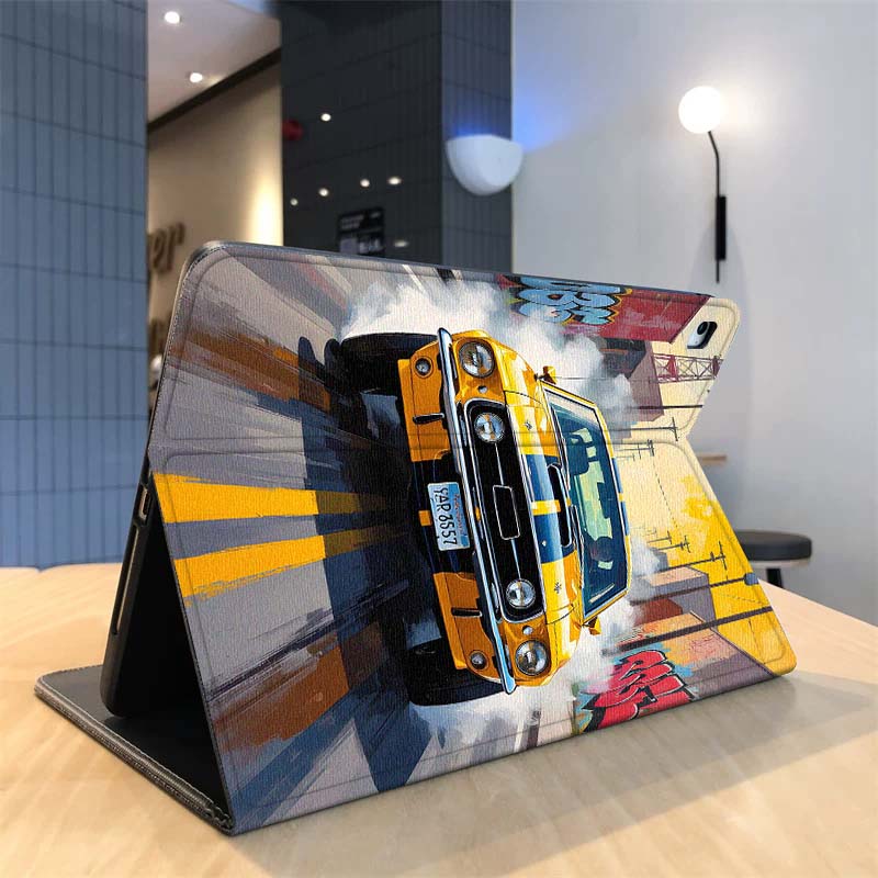 เคสแท็บเล็ตลายกราฟฟิตี้สีเหลือ - Street Fashion Graffiti บทวิจารณ์และราคา