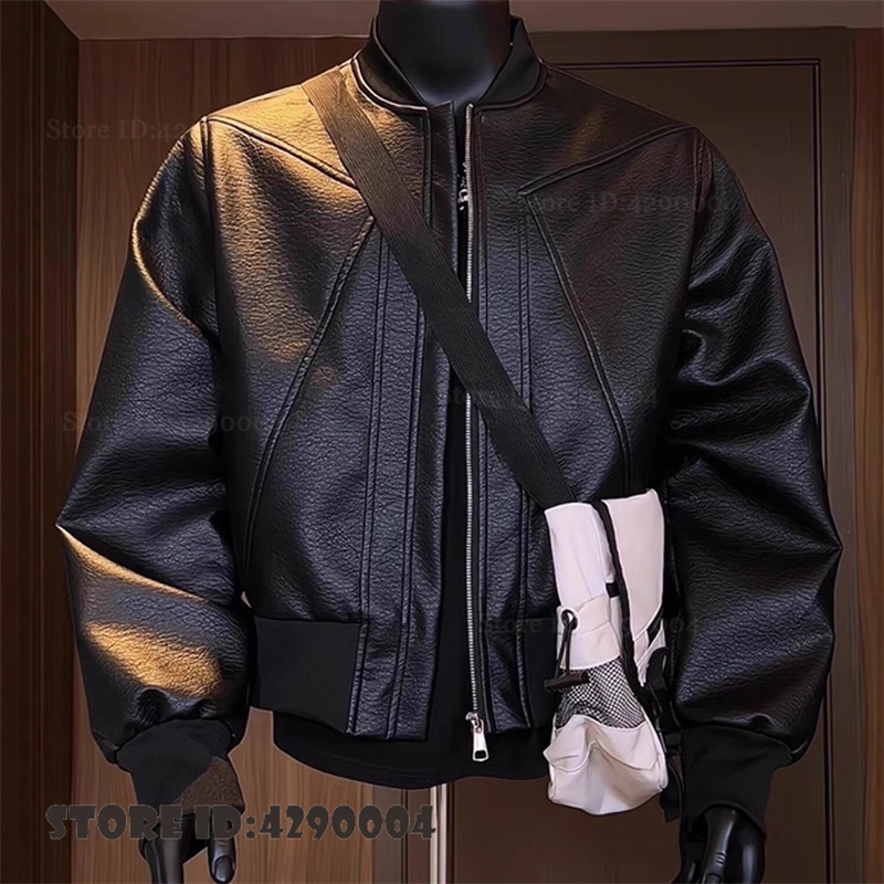 เสื้อแจ็คเก็ตผู้ชายสไตล์อเมริก - Street Fashion Style Male บทวิจารณ์และราคา