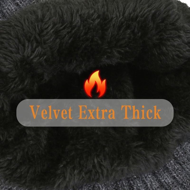 หมวกไหมพรมฤดูหนาวสำหรับผู้ชาย  - Street Fashion Gloves บทวิจารณ์และราคา